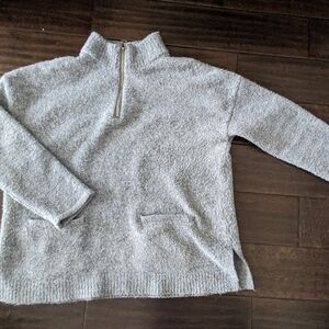 Baby Blue Cable & Gauge 1/4 Zip